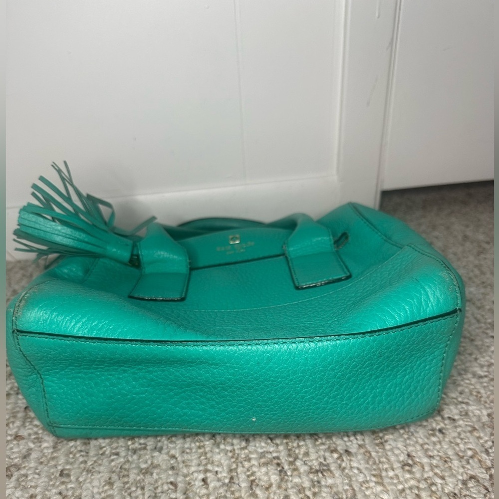 Kate Spade Teal Satchel Bag or hand bag - Picture 6 of 10